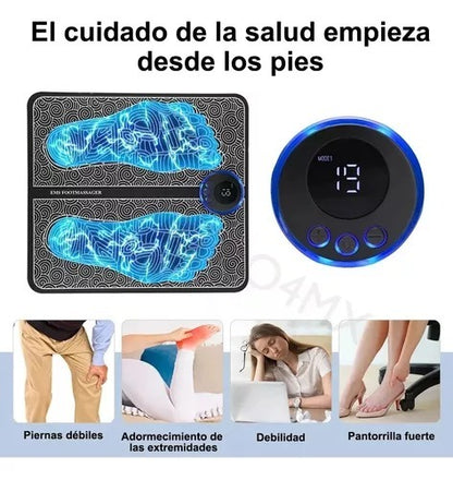 Masajeador Electrico Pies Multifunc