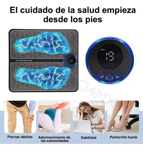 Masajeador Electrico Pies Multifunc